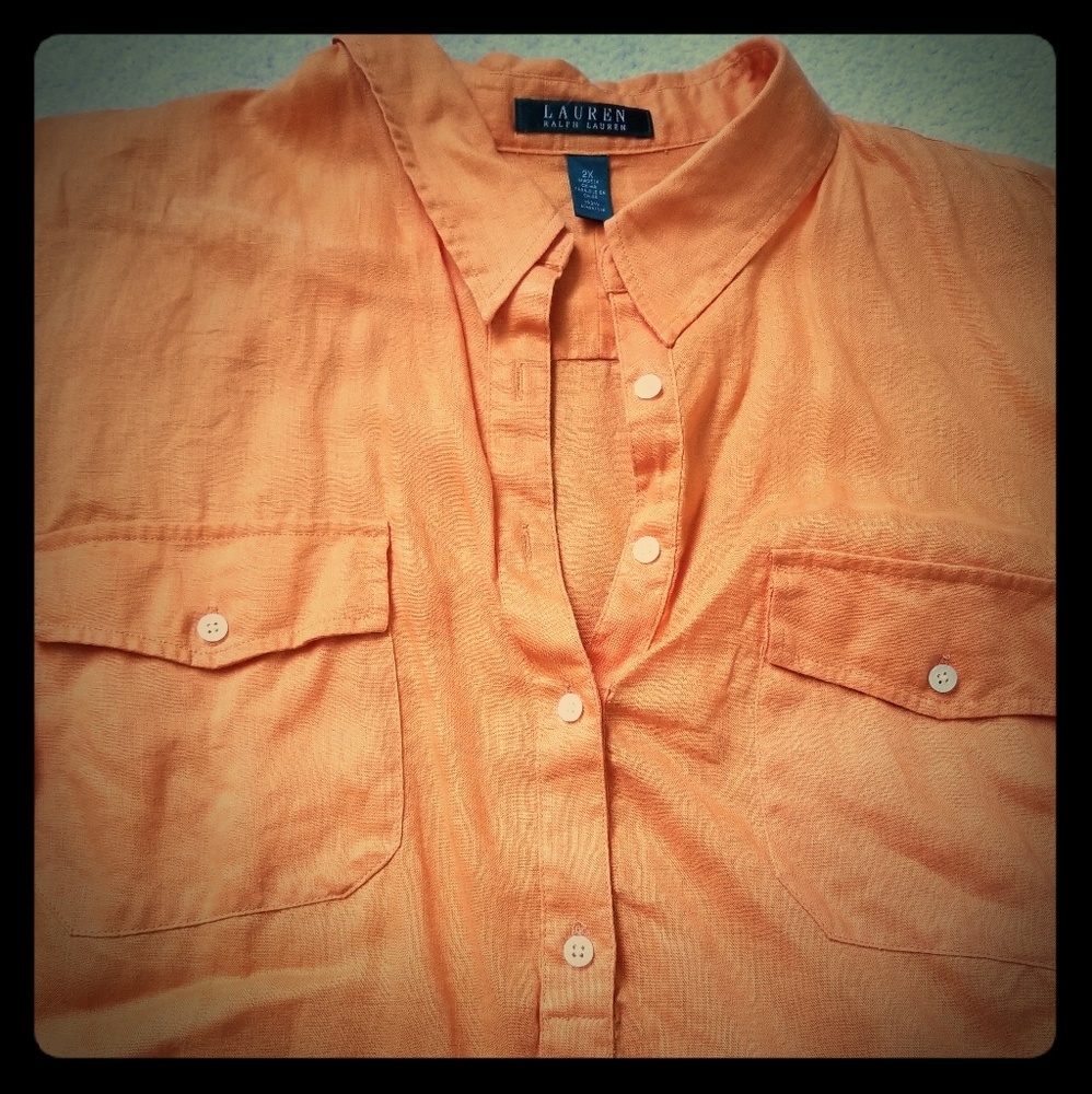 Women's Ralph Lauren Button down blouse